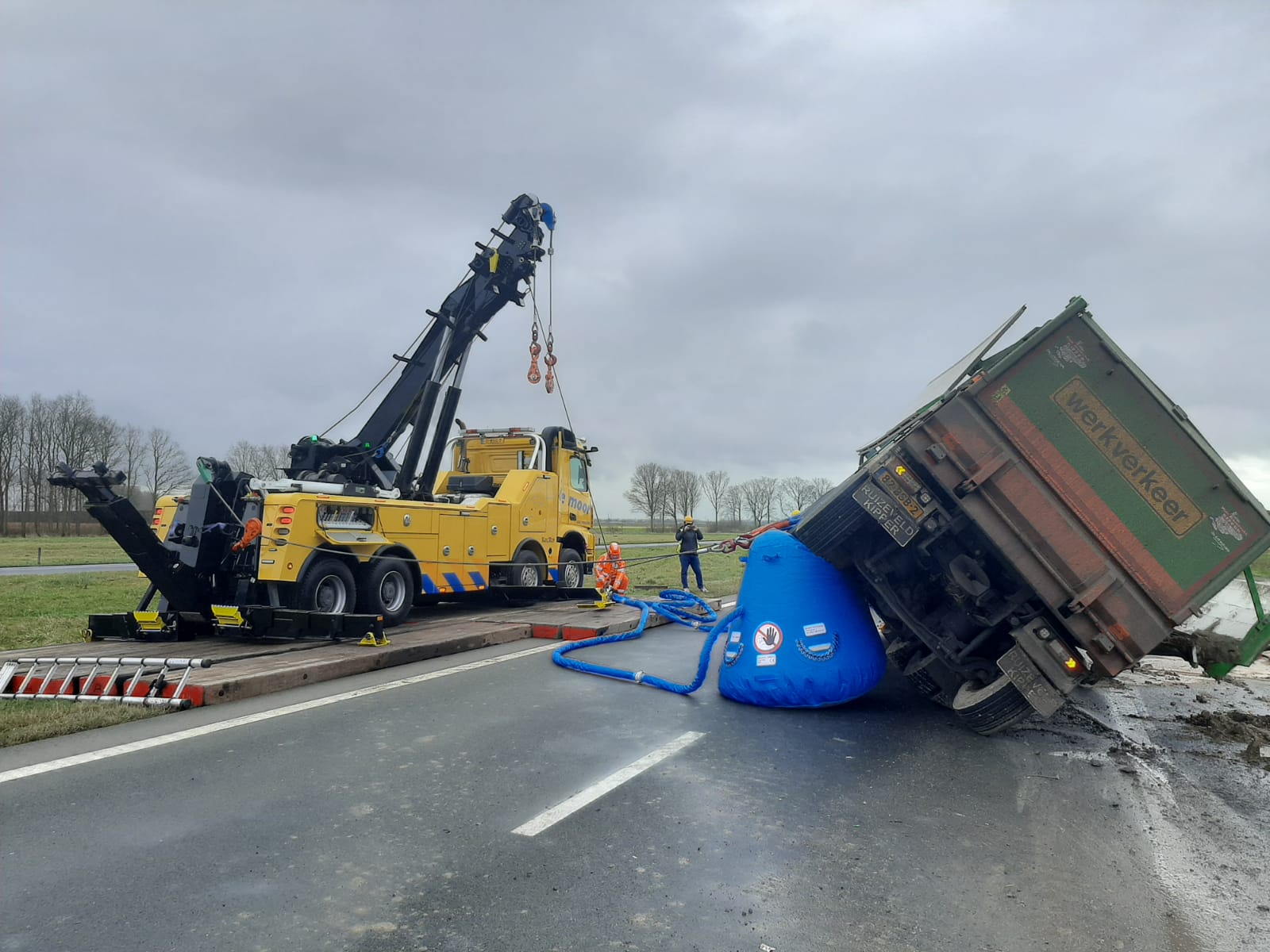 vrachtwagen sleepdienst Goes 